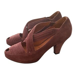 Gentle Souls Remody Suede Heels